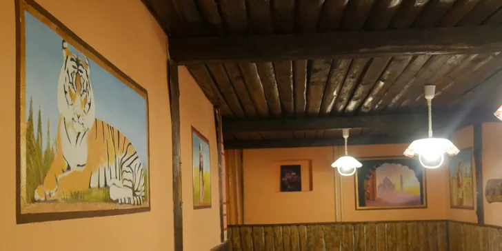 Výlet do Indie: vegetariánské nebo masové menu v restauraci Taj Mahal