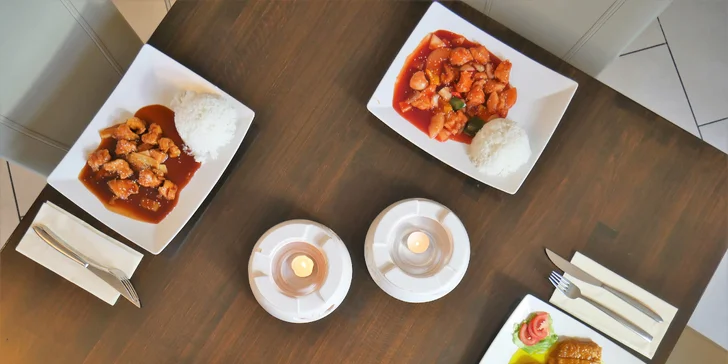 Kuřecí speciality podle hongkongských receptů v Lotos Restaurantu