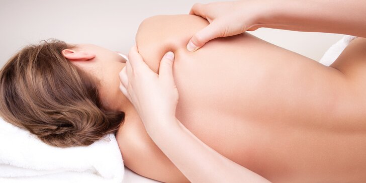 Hloubková masáž pro úlevu svalů v délce 60 nebo 90 minut