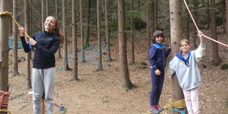 Báječné léto v srdci Českého ráje: Dvoutýdenní tábor pro uličníky od 7 do 15 let