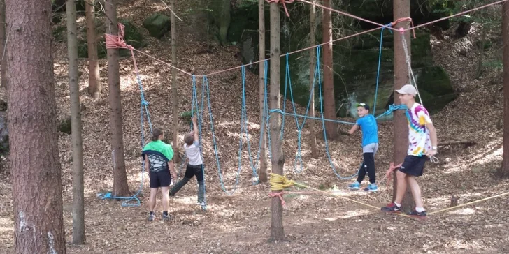 Báječné léto v srdci Českého ráje: Dvoutýdenní tábor pro uličníky od 7 do 15 let