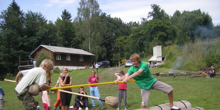 Báječné léto v srdci Českého ráje: Dvoutýdenní tábor pro uličníky od 7 do 15 let