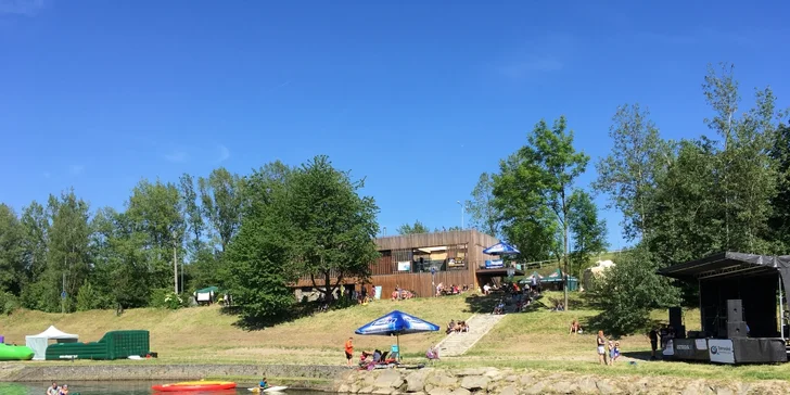 Procházka po vodě v centru Ostravy: Zapůjčení paddleboardu včetně instruktáže