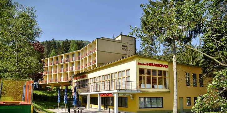 Aktivní pobyt v Hrabovském údolí pod Velkou Fatrou: polopenze a wellness pro 2