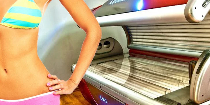 Přenosná permanentka do solária na 100 min opalování