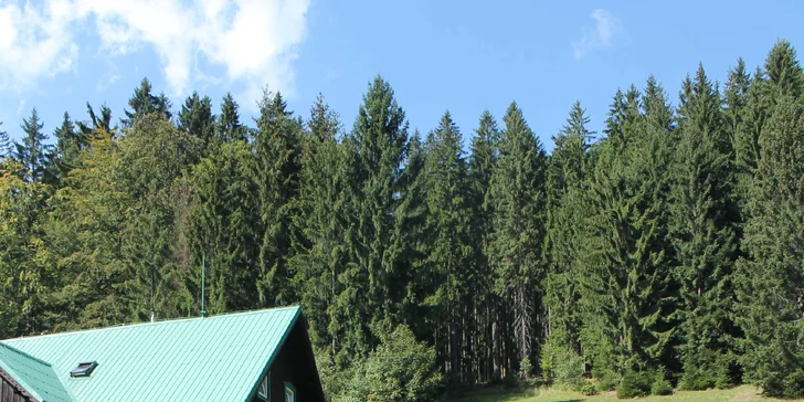 Pohodové léto pod Lysou horou: polopenze, sauna a možnost koupání v sudech