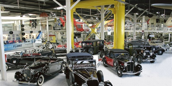 Automobilové a technické muzeum Sinsheim v Německu s odjezdem z Prahy