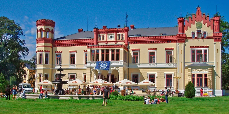 Pobyt s kouzlem minulosti: Zámek či Mlýn Mostov s polopenzí i wellness