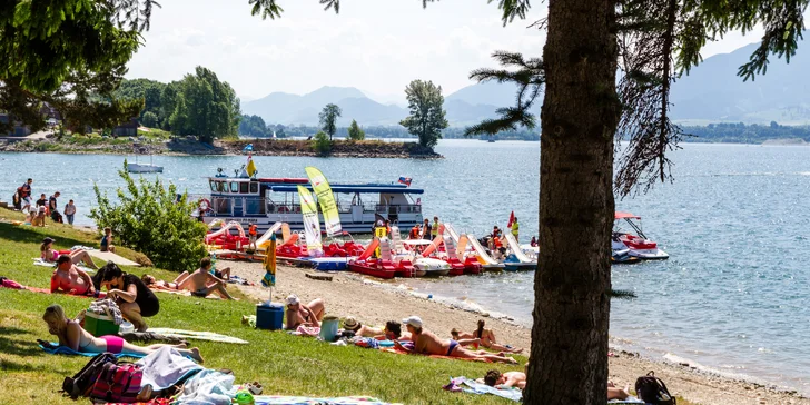 Léto na břehu Liptovské Mary: Až 7 dní plných adrenalinu pro partu i rodinu