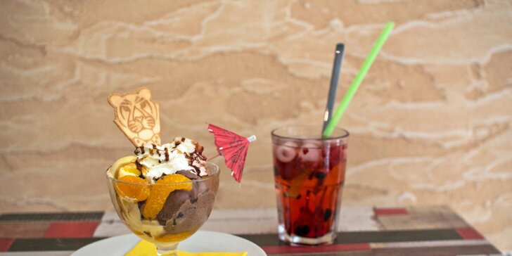 Čas na letní vrnění: Zmrzlinové poháry a domácí limonády v kočičí kavárně