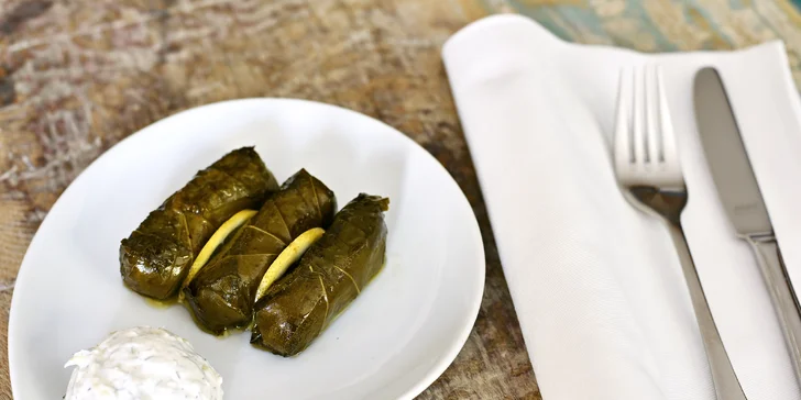 Ochutnejte spolu malá řecká jídla mezze: masa, plody moře, zelenina i kaviár
