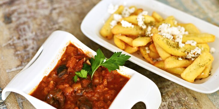Ochutnejte spolu malá řecká jídla mezze: masa, plody moře, zelenina i kaviár