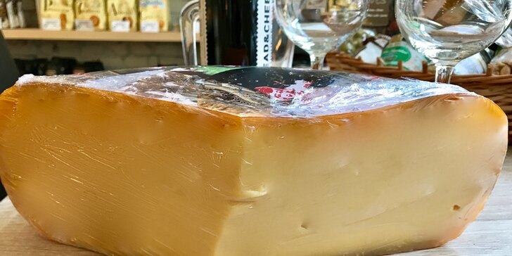 To nejlepší z Holandska: 200 gramů uleželé goudy nebo kozího sýru