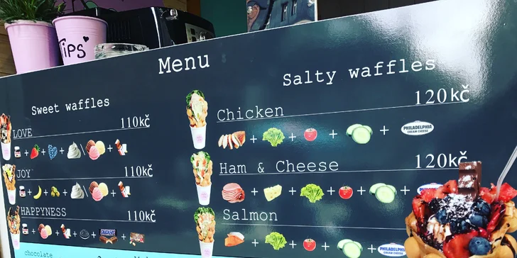 Tradiční pochoutka z Hongkongu: Sladké či slané vafle a nápoj dle vašeho gusta