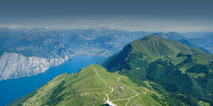 Hrad Castello Scaligero, městečko Malcesine a lanovkou na horu Monte Baldo