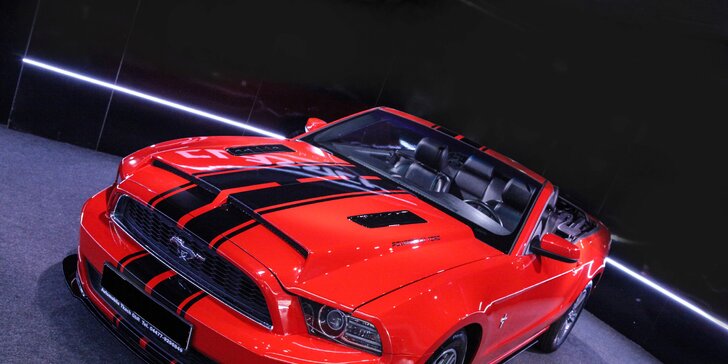 Zkroťte Mustanga: zapůjčení nadupaného kabrioletu na den nebo celý víkend