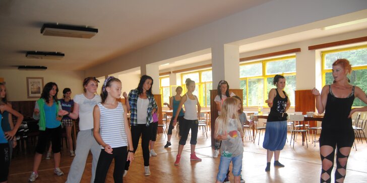 Letní taneční tábor - Od nejmenších po mládež