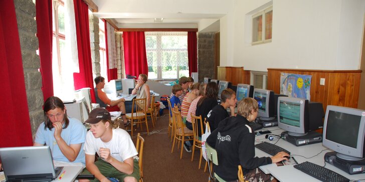 Letní počítačový tábor - Od nejmenších po mládež