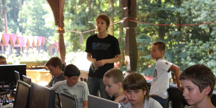 Letní počítačový tábor - Od nejmenších po mládež