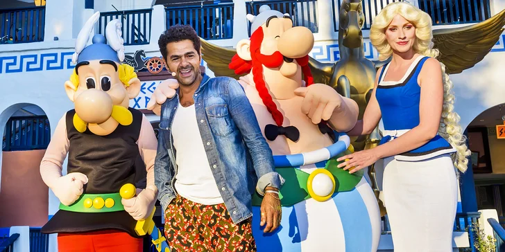 Prázdninový výlet do zábavného parku Asterix včetně okružní jízdy po Paříži