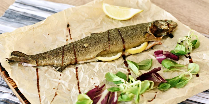 Dobroty z grilu v restauraci U Břehu pro 1 nebo 2 osoby
