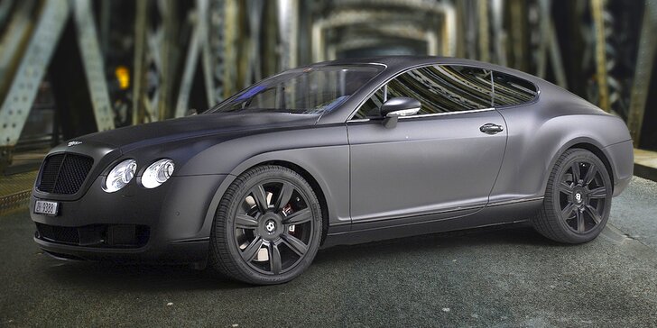 Půjčte si Bentley GT: rychlý bourák se silným motorem a luxusním interiérem