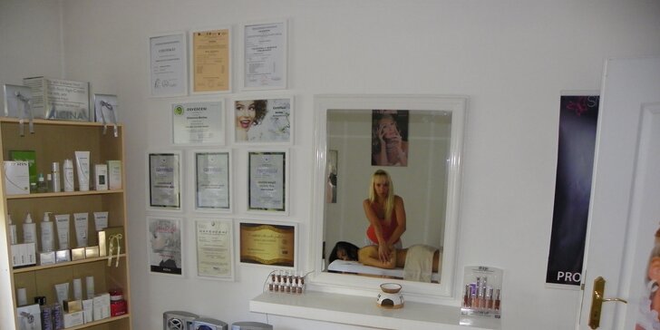 Péče v salónu Tina: kosmetické ošetření dle výběru i chemický peeling