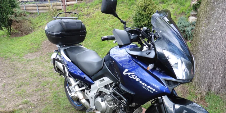 Jízda na pořádném žihadle: Půjčení cestovního endura Suzuki DL1000 V-Strom