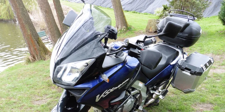 Jízda na pořádném žihadle: Půjčení cestovního endura Suzuki DL1000 V-Strom
