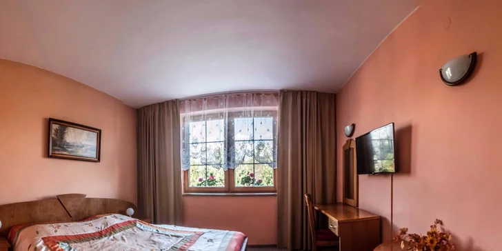 Relax v Turčianských Teplicích pro 2 s polopenzí a vstupem do aquaparku