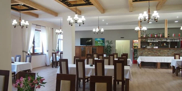 Odpočinkový pobyt na Oravě: domácí kuchyně i relax ve wellness