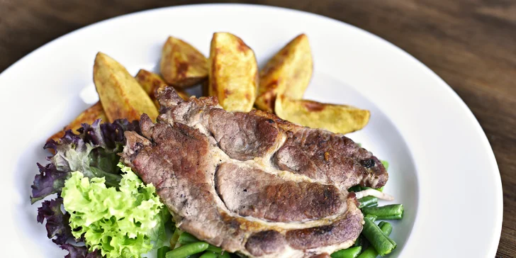 Poctivé české menu o třech chodech pro dva Na Kavalírce