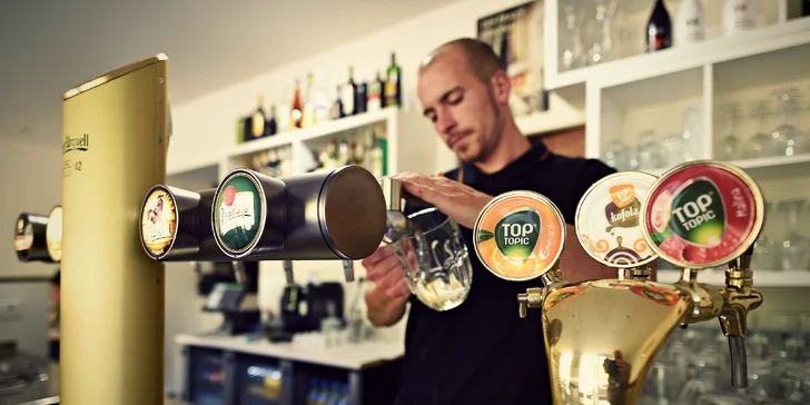 Poctivé české menu o třech chodech pro dva Na Kavalírce