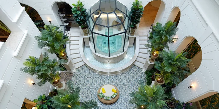 Odpočinek v 5* hotelu v centru Budapešti: neomezený wellness a jídlo