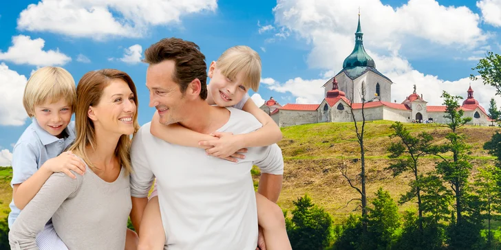 S rodinou na Vysočinu: polopenze, vstup do relaxačního centra a prima výlety