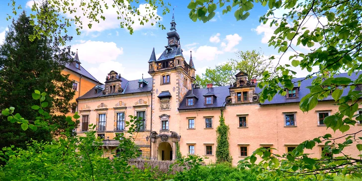 Relaxační wellness pobyt na Knížecím statku polského zámku Kliczków