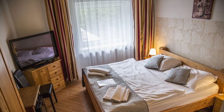 Aktivně-relaxační pobyt v hotelu Lesana ve Špindlu s polopenzí a wellness