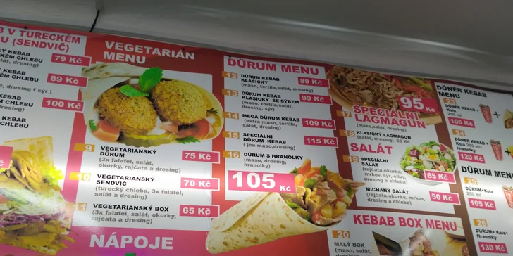 Ve Vršovické hlad nemá šanci: skvělý kebab a nápoj pro 1 nebo 2 osoby