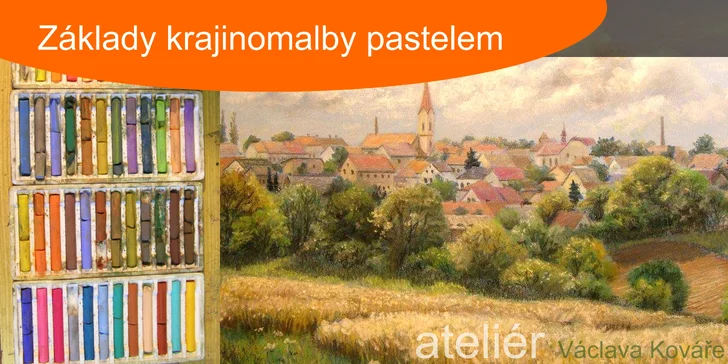 Krajiny vnitřní i vnější: 16hod. intenzivní víkendový kurz krajinomalby pastelem
