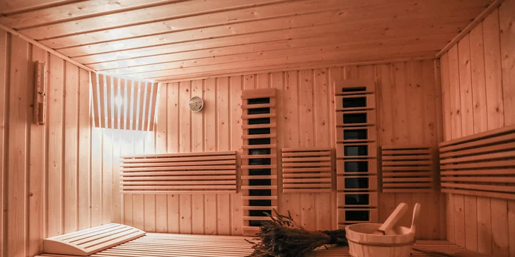2 hodiny v privátním wellness s lahví Prosecca a domácí limonádou