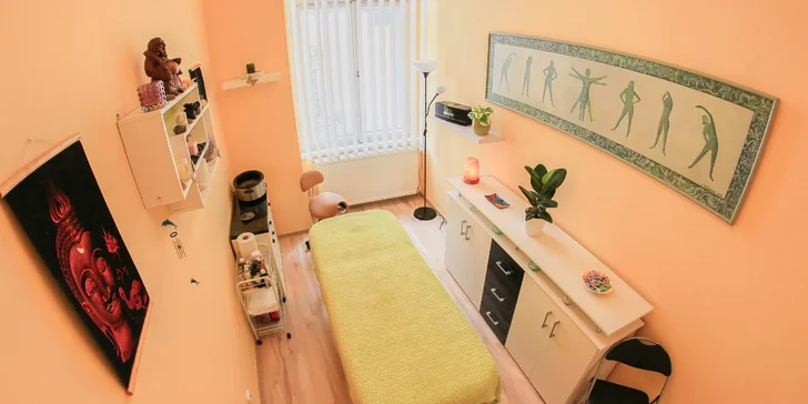 Spa aroma masáž zad a šíje s vůní pomeranče
