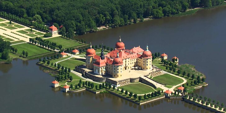 Celodenní výlet za Popelkou na zámek Moritzburg a do Drážďan s průvodcem