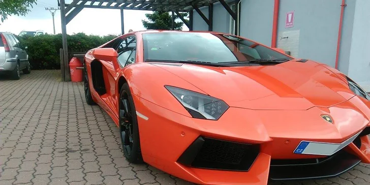 Nezapomenutelná jízda v Lamborghini jako spolujezdec nebo řidič
