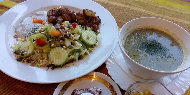 Jezte zdravě & hravě: vegetariánské obědové menu pro jednoho nebo dva