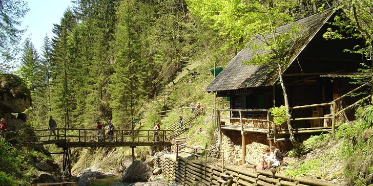 Poznávací výlet do úchvatné divoké soutěsky Hintere Tormäuer v Rakousku