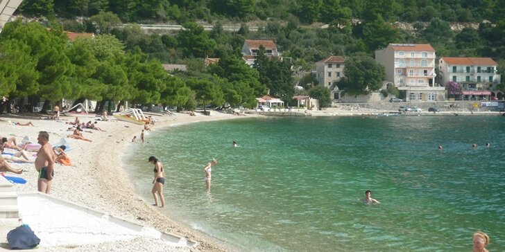 Chorvatský Drvenik: 7 nocí v apartmánu pro 2 či 4 vzdáleném jen 80 m od moře