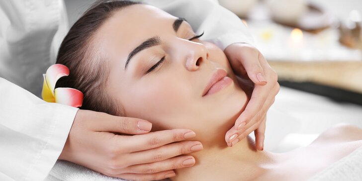 60minutová liftingová masáž obličeje