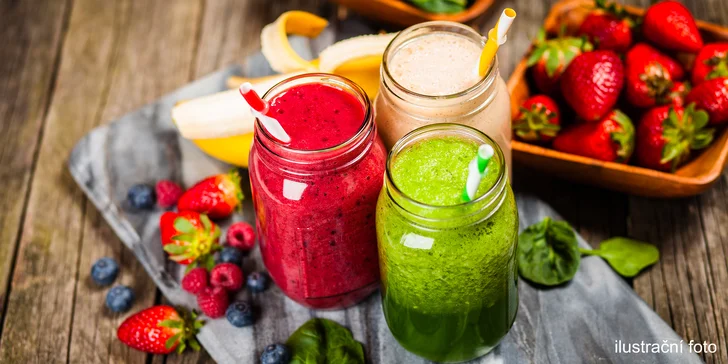 Toohle jinde nedoostanete: exkluzivní smoothie proo zákazníky Slevoomatu