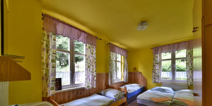 Jaro, léto či podzim na horách: dovolená v Krkonoších, polopenze i sauna