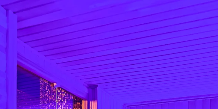 Finská sauna vám dopřeje intenzivní prohřátí. 